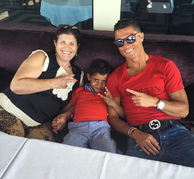 Cristiano Ronaldo Crossed gafas de sol de madera