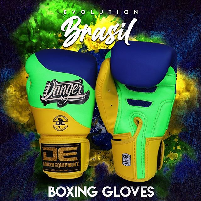 Guantes de boxeo Danger Evolution Brasil Samba Carioca