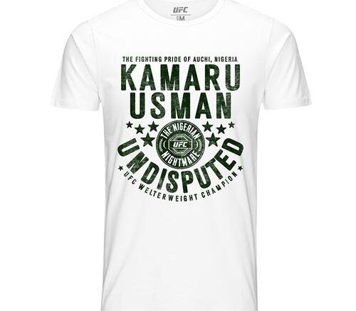 Camiseta UFC 268 Kamaru Usman